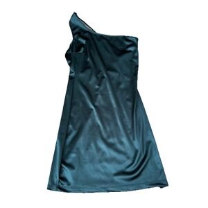 Windsor Emerald Green Off The Shoulder Mini Dress Cocktail Party Festival Rave M